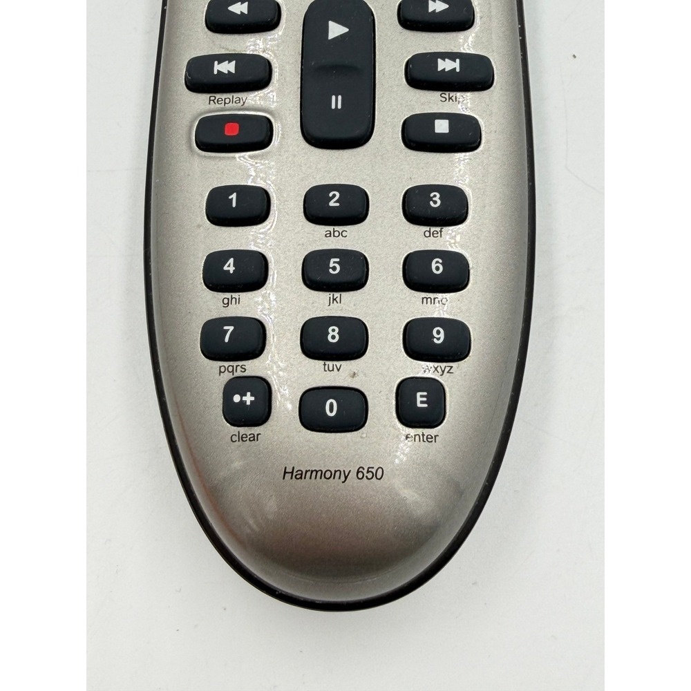 Logitech Harmony 650 Universal Remote Control Silver 915-000159 Tested - Picture 8 of 11